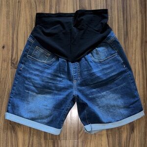 Amazon Maternity Jean Shorts